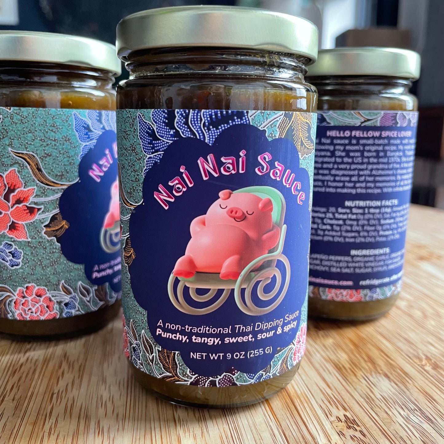 The OG Nai Nai Sauce with Fresh Texas Serranos